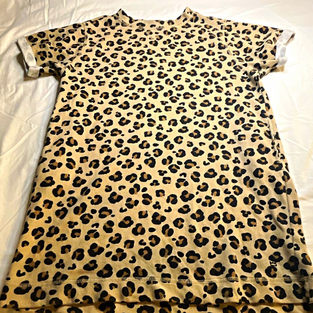 Cabana by Crown & Ivy Women’s M Beige Leopard Animal Print dress (92)
